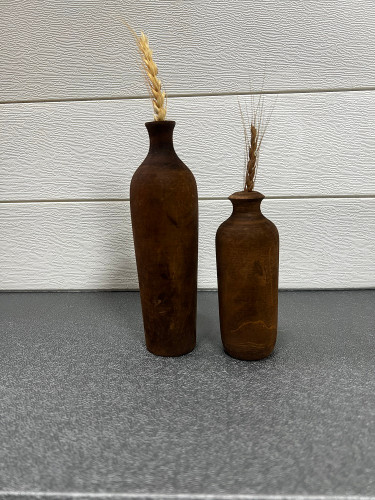 گلدان چوبی سایز متوسط