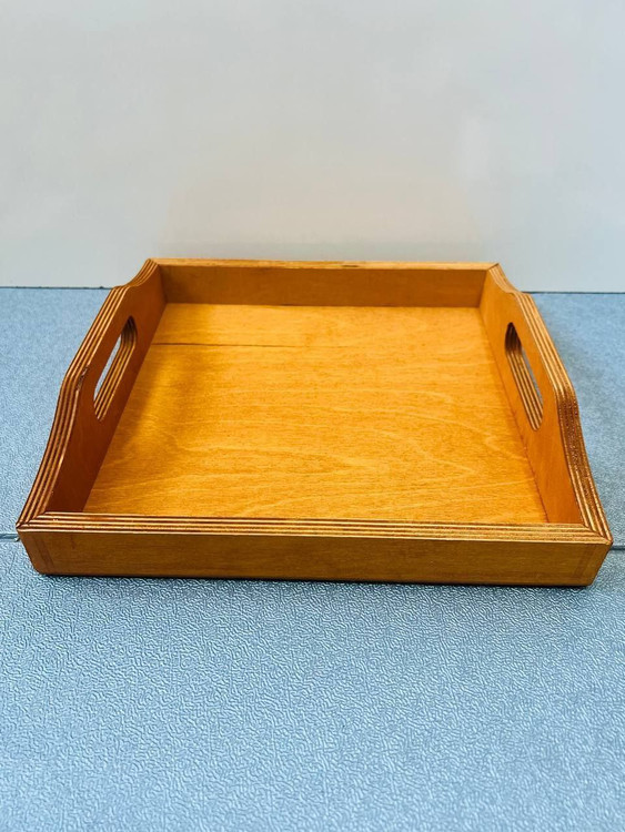 سینی چوبی دسته دار