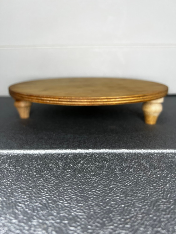 رایزر گرد چوبی پایه دار